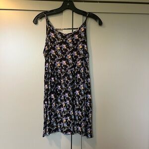 Vintage Havana black floral dress